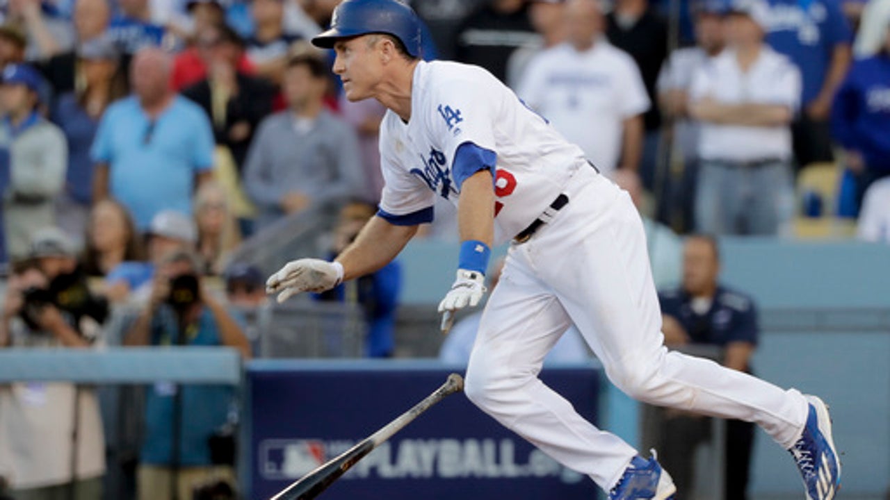 Utley lifts Dodgers to 6-5 win over Nats to force Game 5